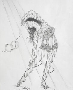 by kamal nishad – pencil sketch on paper_ eye | Artist Kamal Nishad