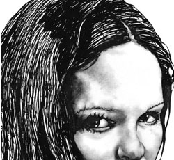 drawing Daria-portrait